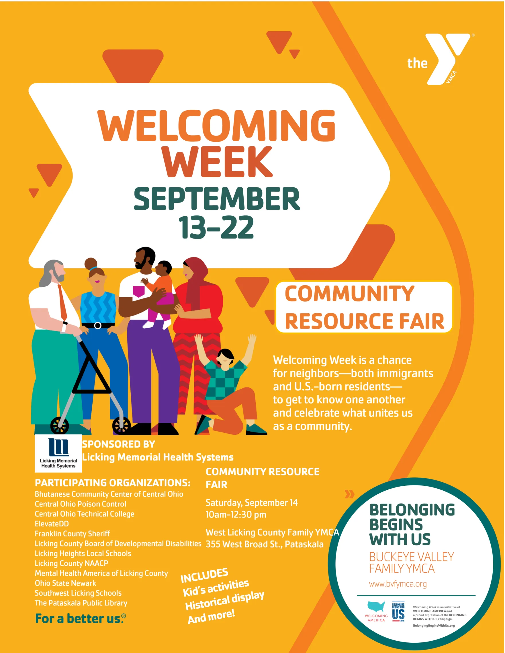 WLFYMCA Community Fair Flyer