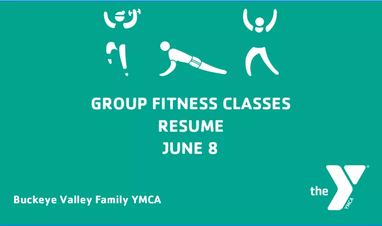 Group Fitness Resumes June 8